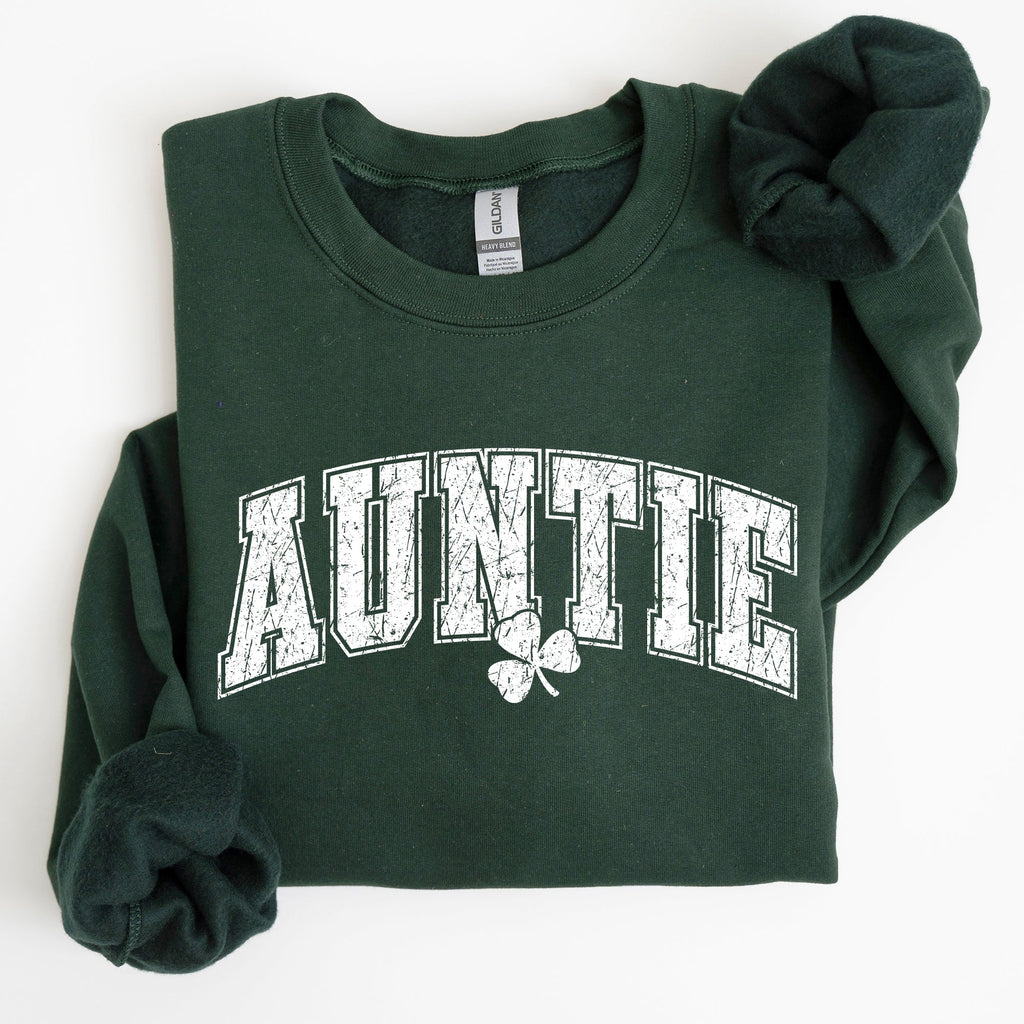 Auntie St Patrick's Day Shamrock Auntie St Patrick's Day Shamrock Auntie St Patrick's Day Shamrock Sweatshirt