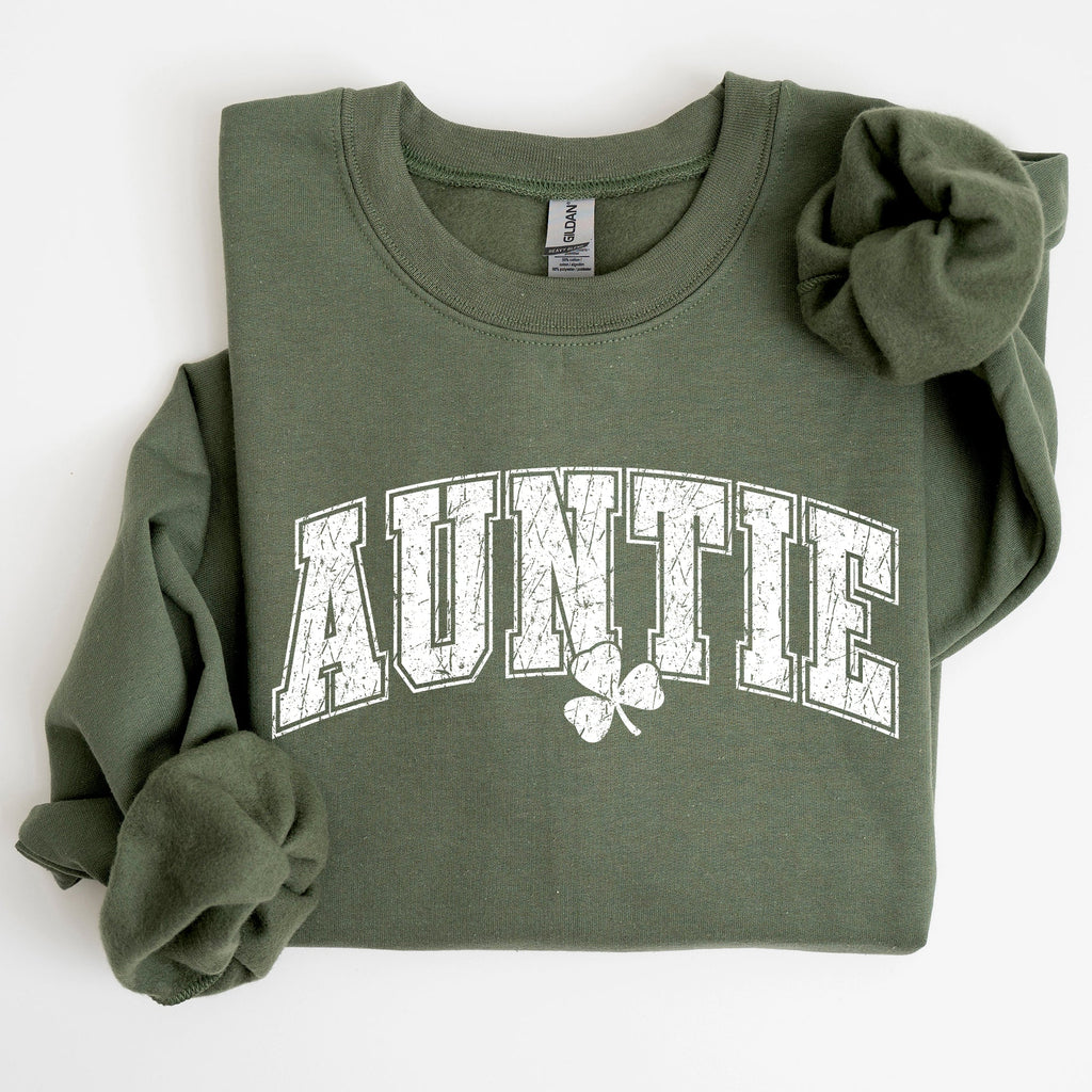 Auntie St Patrick's Day Shamrock Auntie St Patrick's Day Shamrock Auntie St Patrick's Day Shamrock Sweatshirt