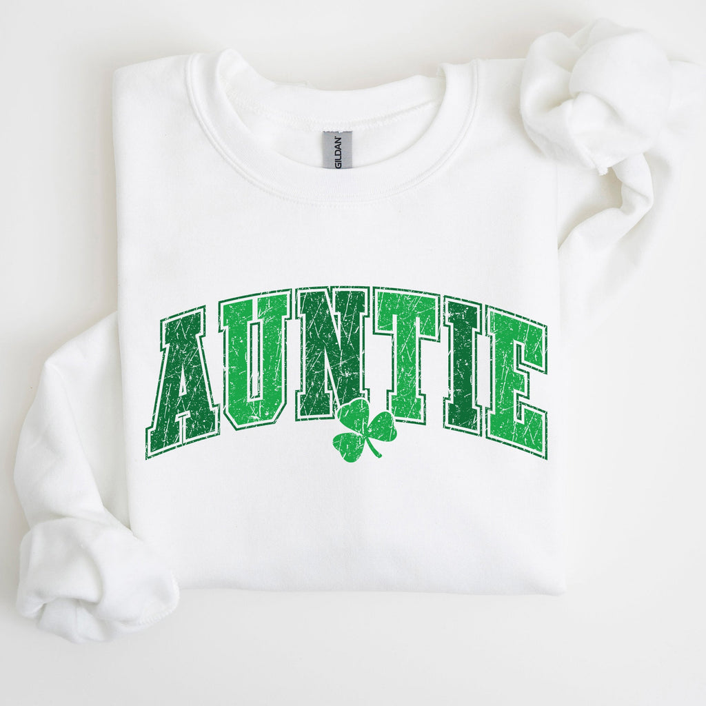 Auntie St Patrick's Day Shamrock Auntie St Patrick's Day Shamrock Auntie St Patrick's Day Shamrock Sweatshirt