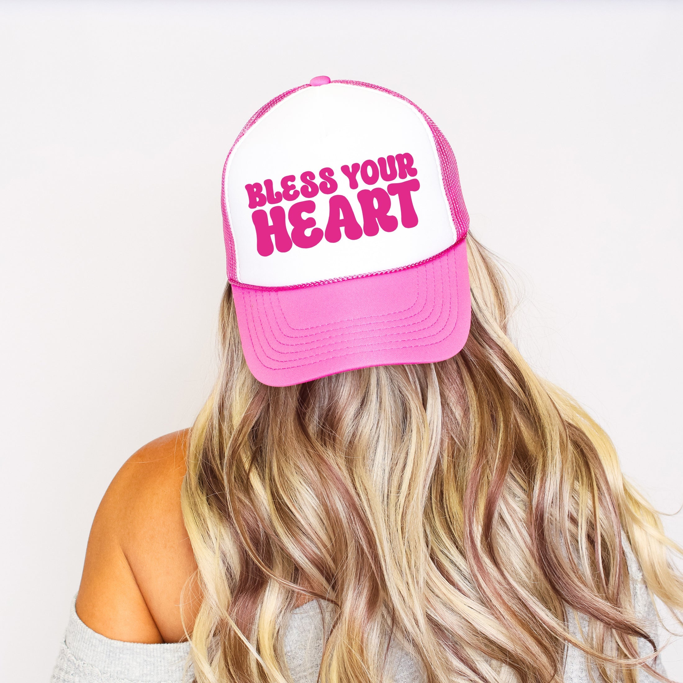 Bless Your Heart Sassy Attitude Sayings Collection Premium Durable Everyday Wear For Bold Confidence Trucker Hat
