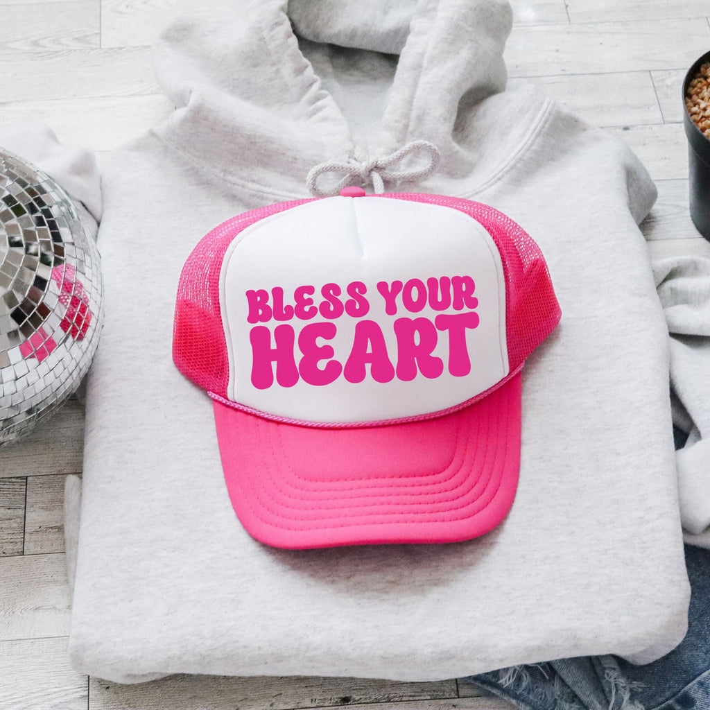 Bless Your Heart Sassy Attitude Sayings Collection Premium Durable Everyday Wear For Bold Confidence Trucker Hat
