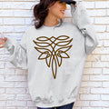 Boot Stitch Western Country Cowboy Boots Rugged Heritage Western Wear Graphic Sweatshirt