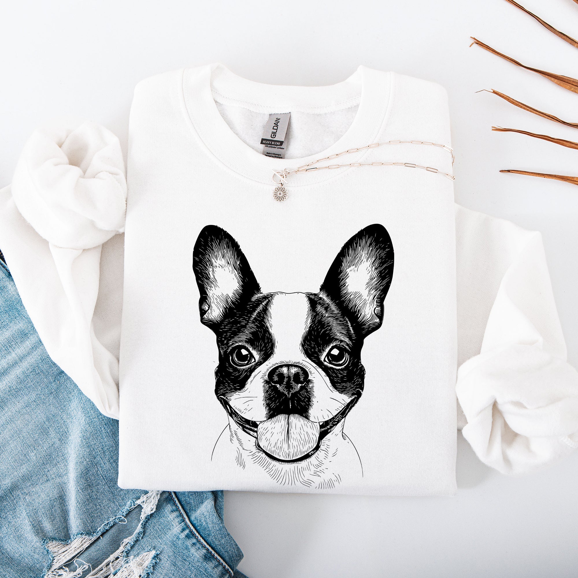 Boston Terrier Dog Lover Apparel For Pet Owners And Dog Enthusiasts And Collectors Sweatshirt