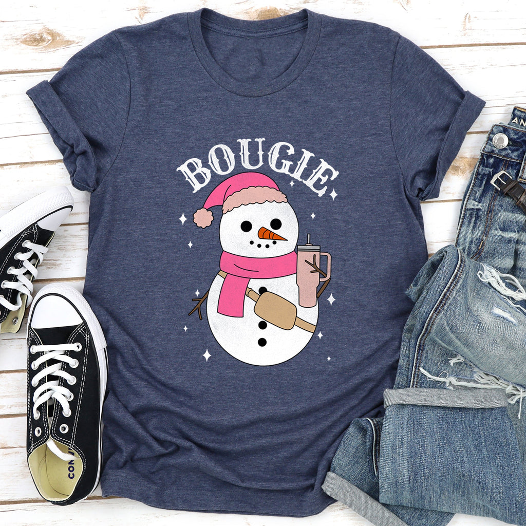 Bougie Snowman Graphic Tee