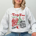 Candy Cane Book Club Christmas Reading Winter Santa Xmas Festive Cozy Holiday Joy Sweatshirt