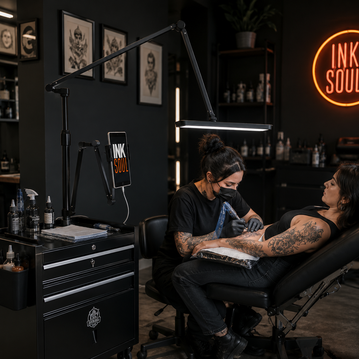 MULTIFUNCTIONAL AND CONVENIENT TATTOO CAR WORK LIGHT