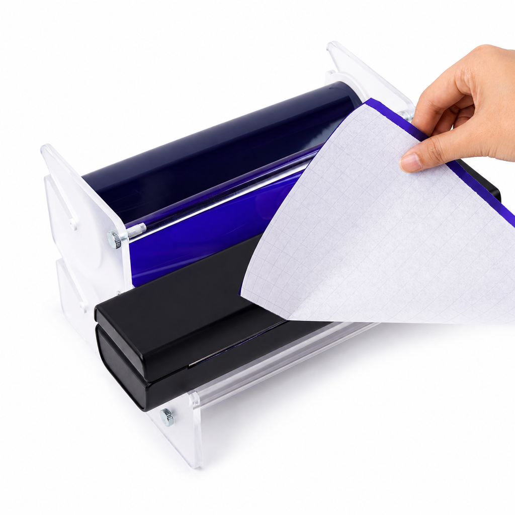 AIMO ROLL PAPER |separating tattoo stencil paper 210cm x 30m With bracket