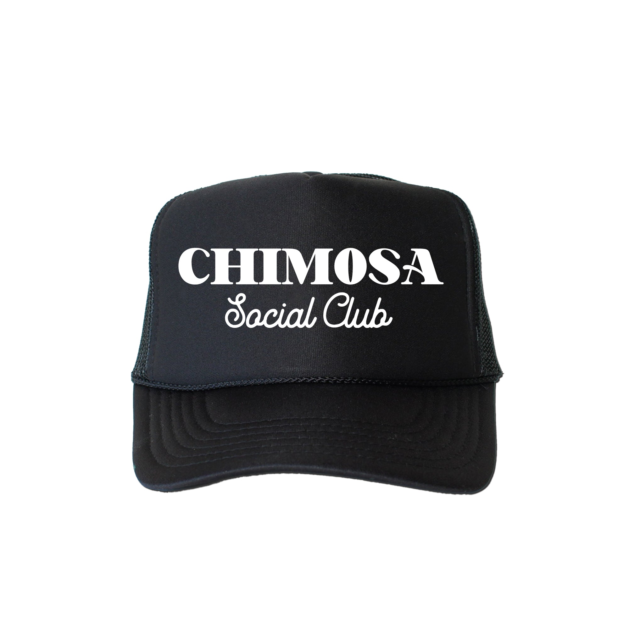 Chimosa Social Club Sassy Funny Bold Attitude Premium Quality Distinctive Line Trucker Hat