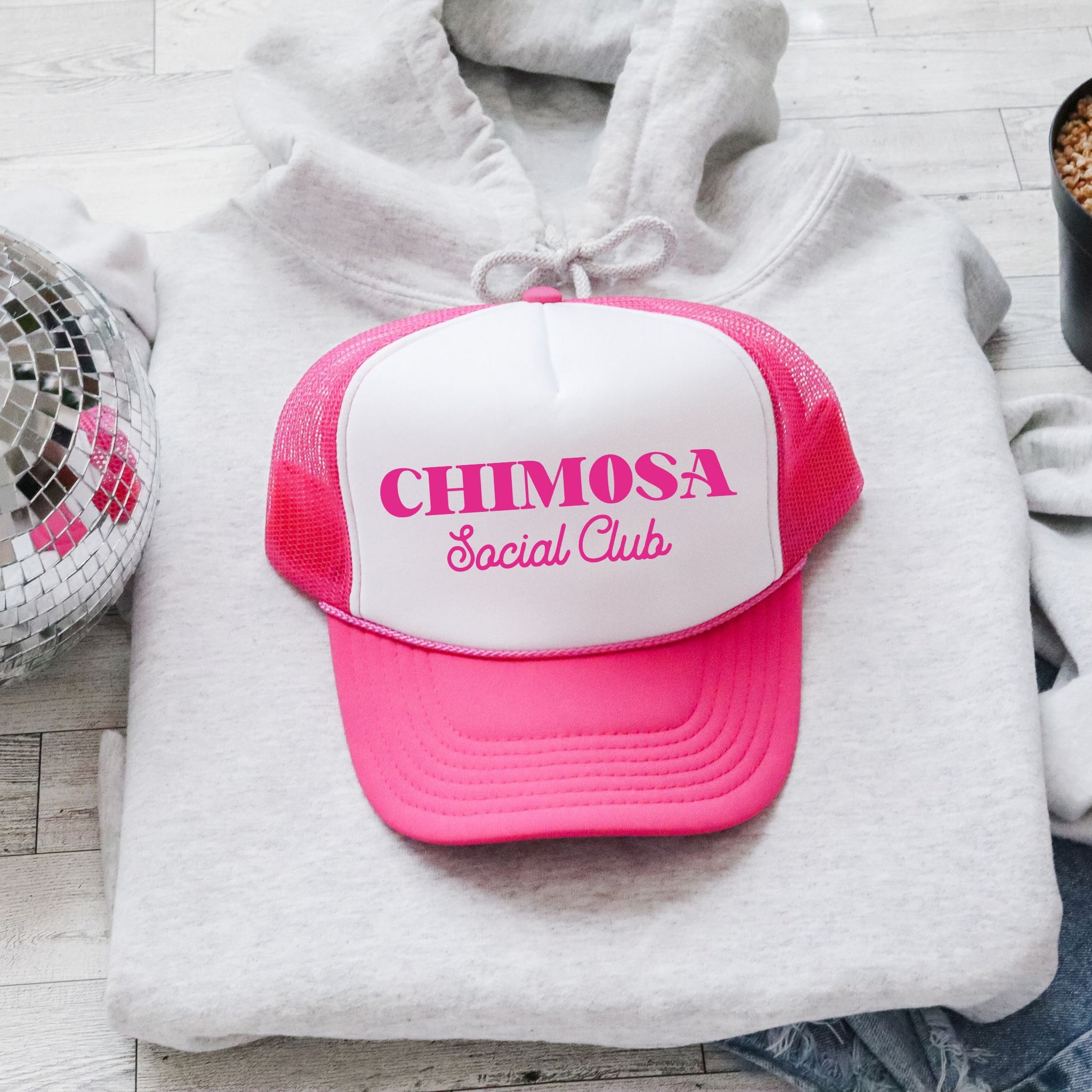 Chimosa Social Club Trucker Hat For Bold Fashion Lovers Everyday Accessory Essentials