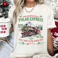 The North Pole Polar Express Holiday Edition Retro Classic Christmas Comfort Colors Tee