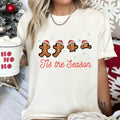 Tis The Season Retro Gingerbread Comfort Colors Tee