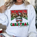 Christmas Obsessed Leopard Print Festive Cozy Premium Edition Holiday Sweatshirt