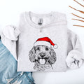 Cockapoo Dog Lover Premium Cozy Cartoon Portrait Design For Pet Parents Soft Cotton Blend Sweatshirt