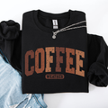 Checkered Pumpkin Minimalist Autumn Coffee Weather Cozy Fall Vibe Inspired Harvest Season Design Sweatshirt