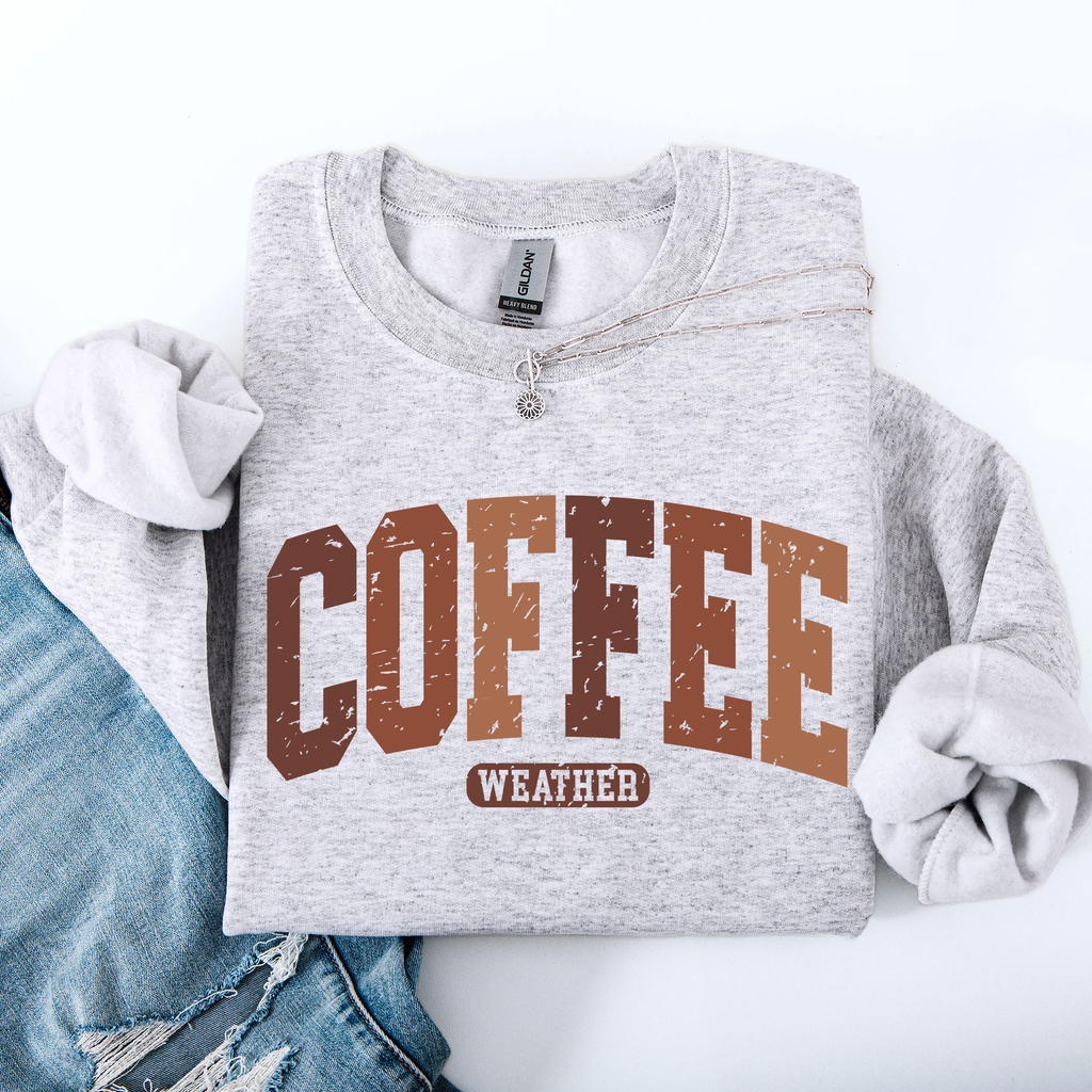 Checkered Pumpkin Minimalist Autumn Coffee Weather Cozy Fall Vibe Inspired Harvest Season Design Sweatshirt