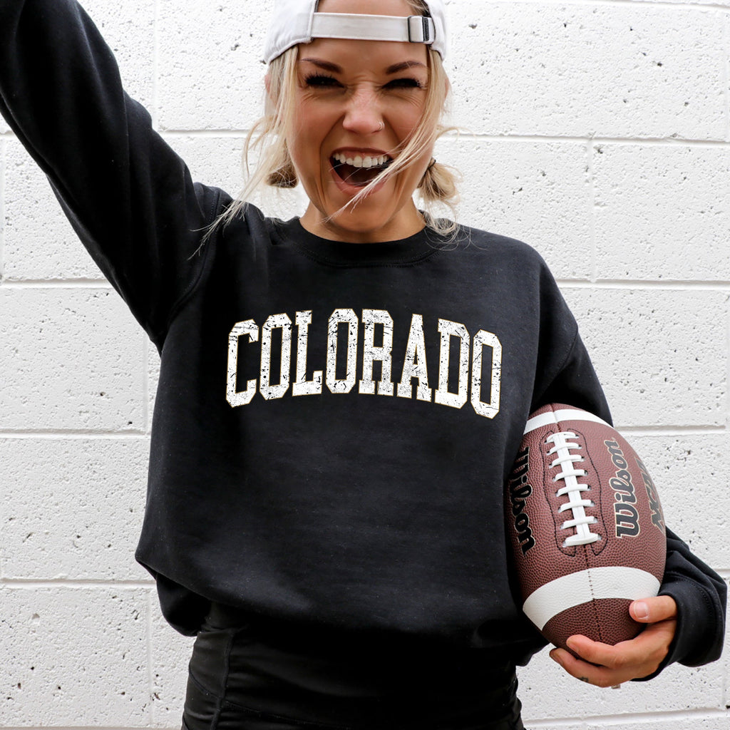 Colorado Football Game Day Big Game Tailgate Party University College State Sweatshirt