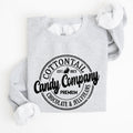 Cottontail Candy Company Retro Sign Easter Vintage Graphic Illustration Sweatshirt