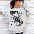 Cowgirl Era Inspiration Featuring Horse And Stars In A Retro Western Country Vibe Sweatshirt