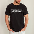 Created With A Purpose Faith Christian Jesus Gospel Religious T-Shirt Comfort Colors Tee