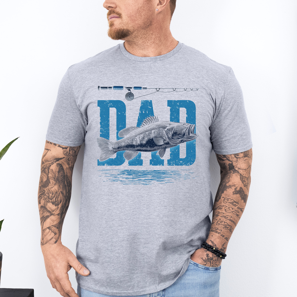 Dad Fishing Father's Day Celebration For The Everyday Angler Who Loves A Good Laugh Graphic Tee
