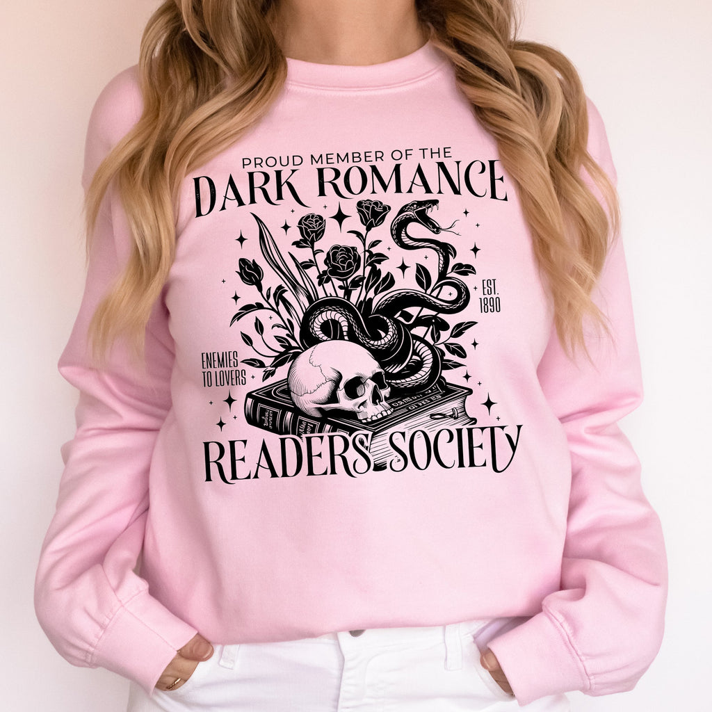 Dark Romance Readers Society Romantasy BookTok Library Books Fan Club Collective Sweatshirt