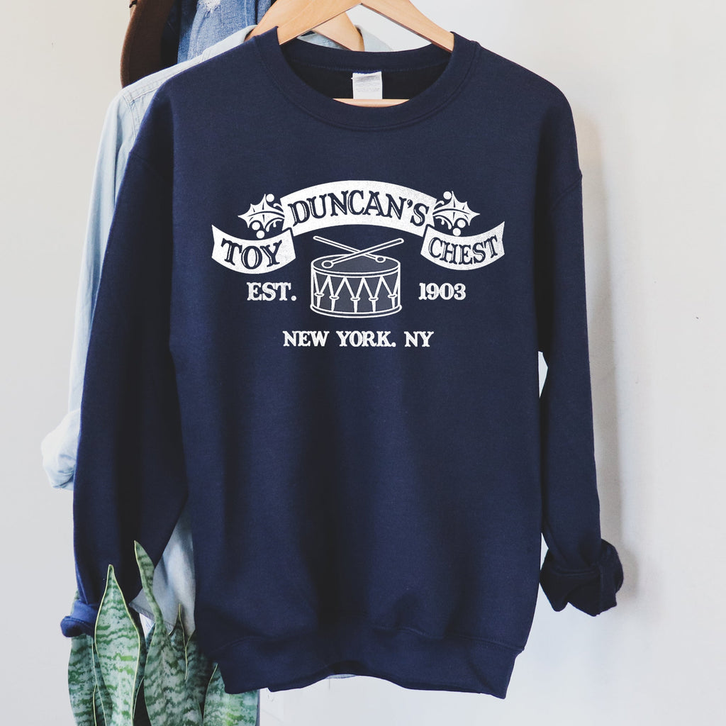 Duncan's Toy Chest Home Alone Christmas Classic Movie Quote Holiday Graphic Sweatshirt