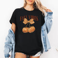 Fall Vibes, Pumpkins, Cherry, Autumn, Halloween Seasonal Edition Limited Graphic Tee