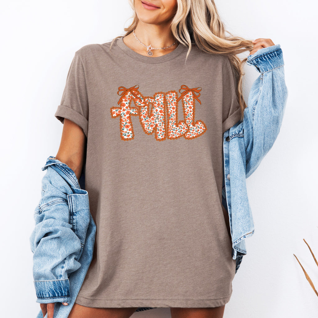 Fall Beautiful Ribbons Colorful Autumn Coquette Seasonal Collection Edition Graphic Tee