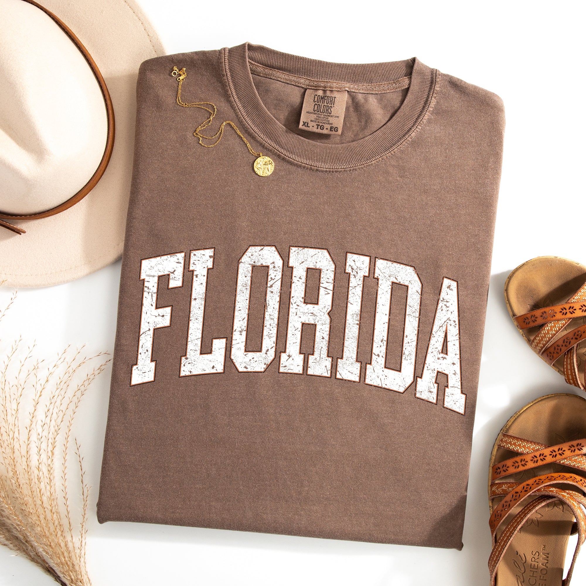 Florida Football State Pride Tailgate Edition Game Day Spirit Comfort Colors Tee