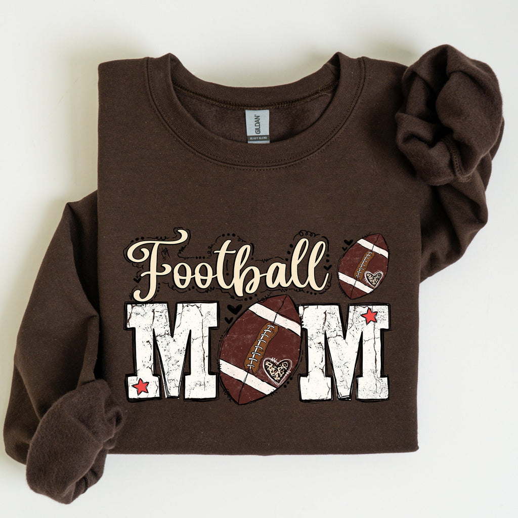 Football Mom Tailgate Party Game Day Big Game Touchdown Fan Gear Team Sweatshirt