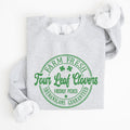 Four Leaf Clovers Farm St. Patrick's Day Irish Luck Celebration For Home Farm Lovers Sweatshirt