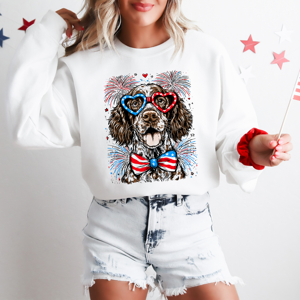 German Shorthaired Pointer Patriotic Dog USA Fourth Of July Limited Edition Sweatshirt
