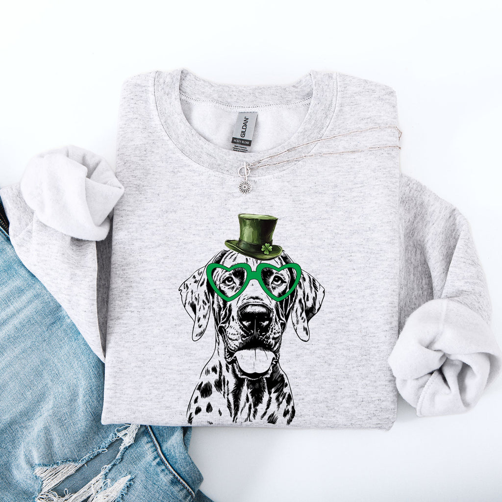 Great Dane St Patrick's Day Lucky Irish Pride Edition Heritage Cozy Classic Sweatshirt