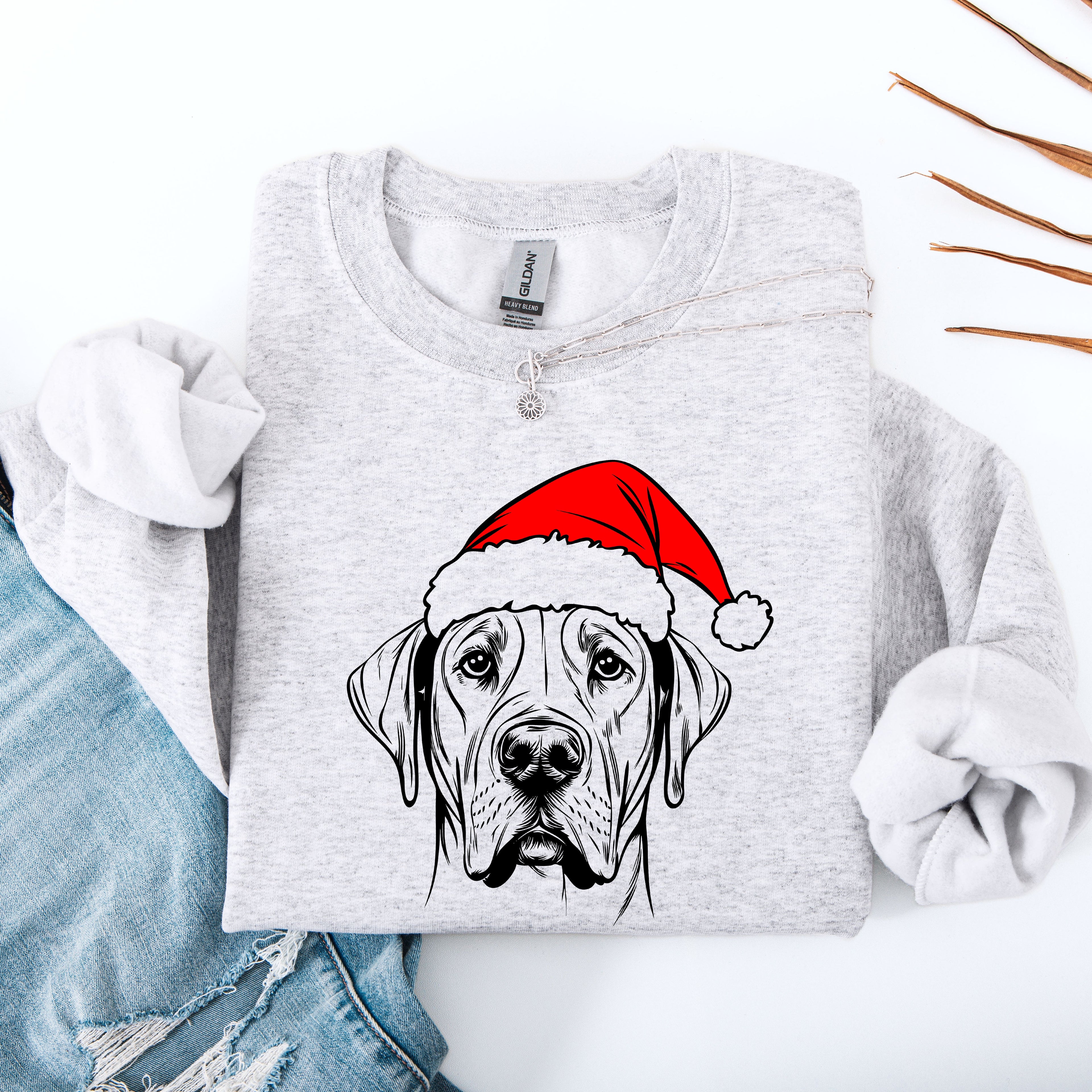 Great Dane Dog Lover Premium Cotton Blend Cozy Graphic For Pet Lovers Everyday Sweatshirt