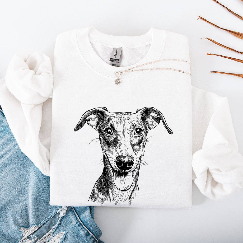 Greyhound Lovers Apparel For Dog Breed Fans And Pet Parents Worldwide Official Design Sweatshirt