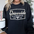 Griswold's Illumination Christmas Lights Extravaganza Display Inspired By The Classic Vacation Scene Sweatshirt