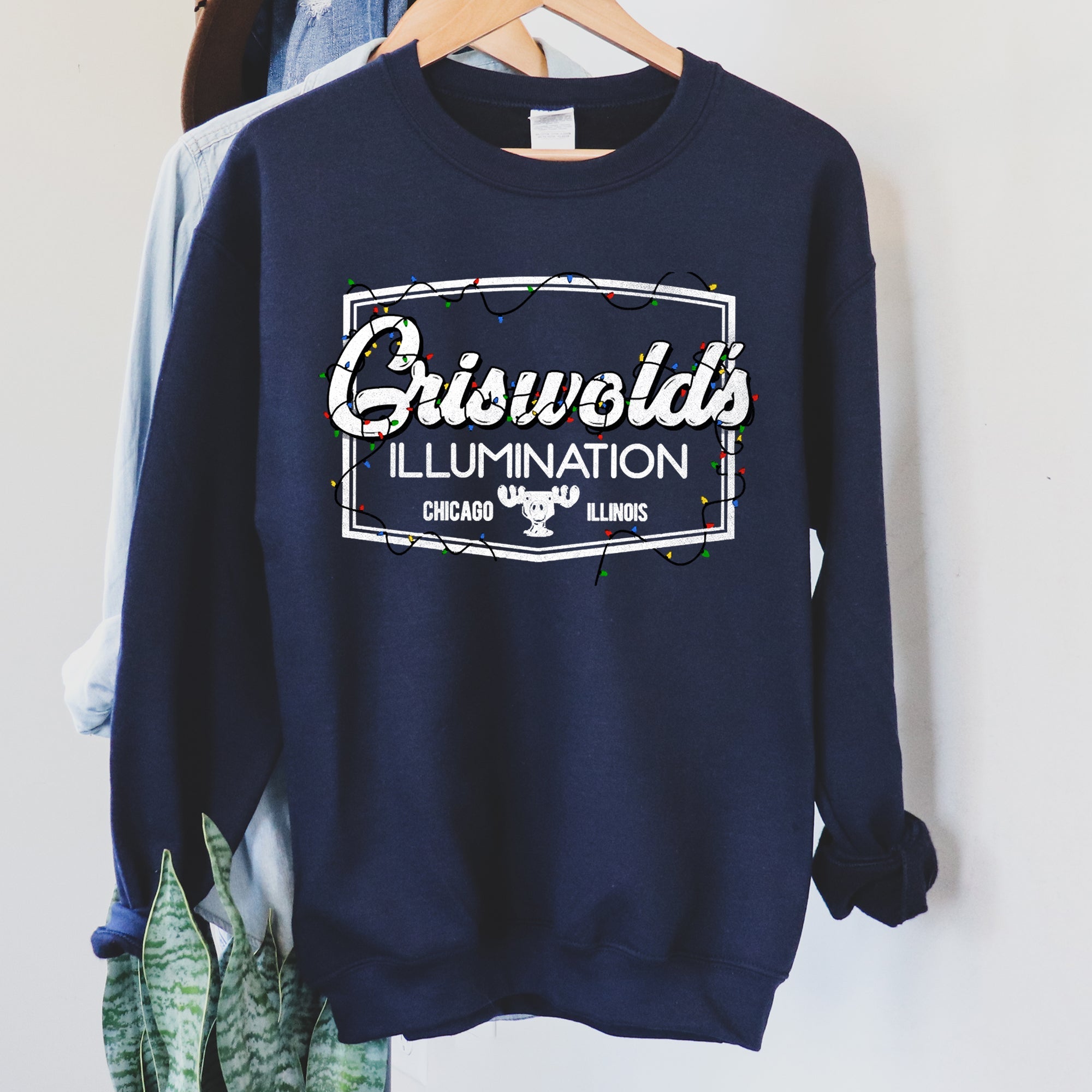 Griswold's Illumination Christmas Lights Extravaganza Display Inspired By The Classic Vacation Scene Sweatshirt