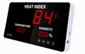 HIX1800 Big LED Digit Heat Stress Monitor with Alarm