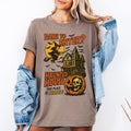 Haunted House Halloween Retro Spooky Witch Illustration Artwork Vintage Vibe Iconic Graphic Tee