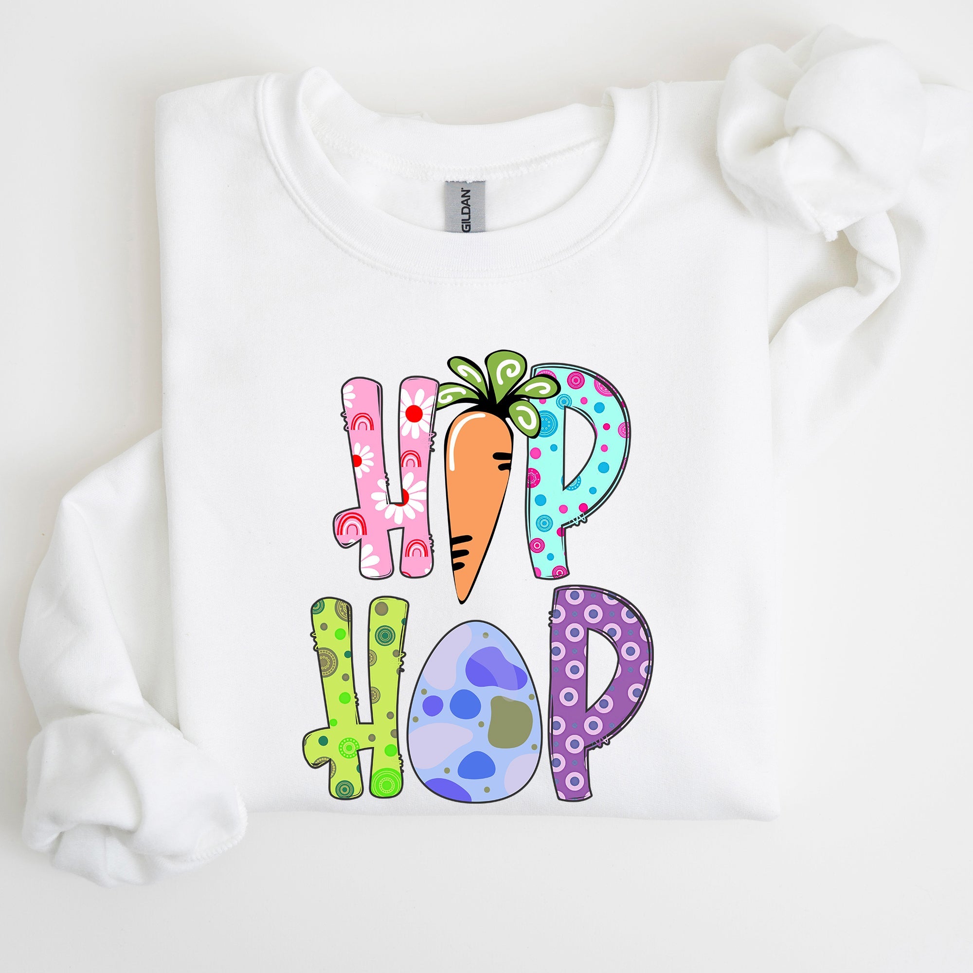 Hip Hop Easter Colorful Graffiti Streetwear Inspired Urban Art Fusion Edition For Bold City Fashion Sweatshirt