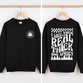 I Like Them Real Thick And Sprucy Front And Back Christmas Movie Retro Sweatshirt