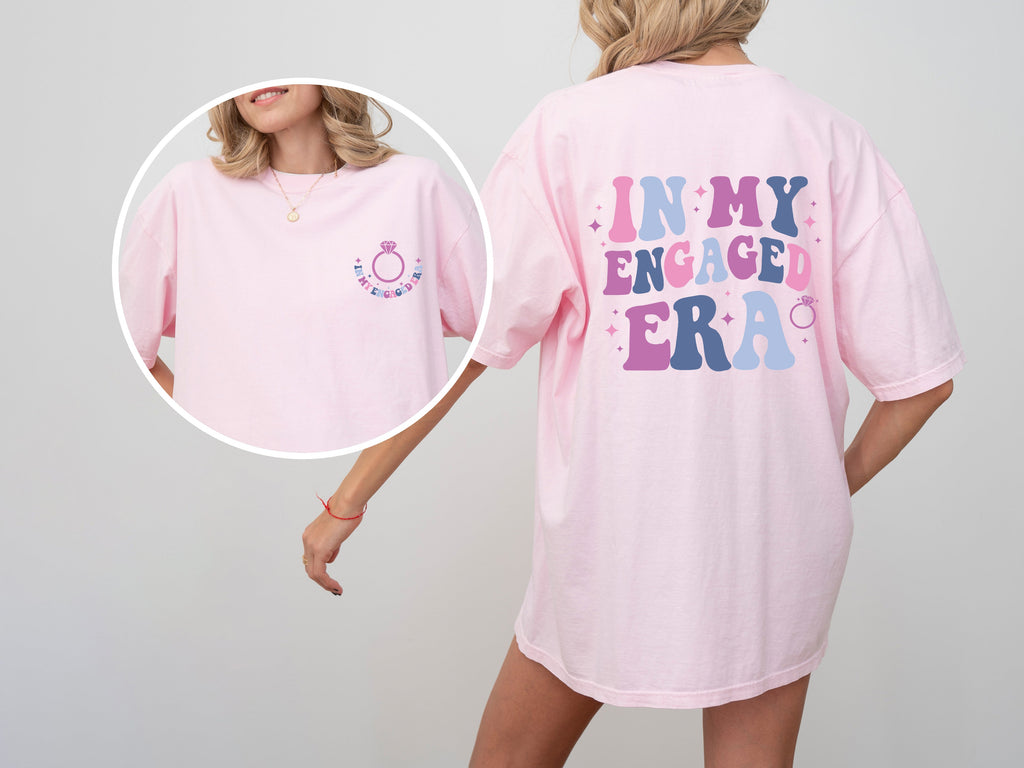 In My Engaged Era Comfort Colors Tee