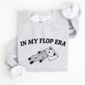 In My Flop Era Bear Meme Aesthetic Signature Edition Cozy Vintage Playful Premium Sweatshirt
