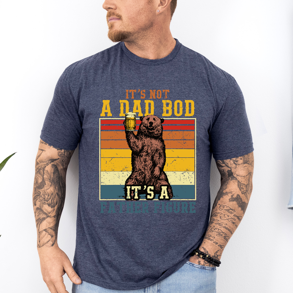 It's Not A Dad Bod, It's A Father Figure Bear Beer Father's Day Official Graphic Tee