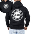 Jesus The Way The Truth The Life Circle Christian Religious Faith Gospel Graphic Hoodie