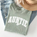 Auntie St Patrick's Day Shamrock Cozy Wear For Family Festivities And Irish Pride Comfort Colors Tee