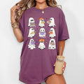 Book Lover Ghosts Reading Western Witch Meme Halloween Costume Comfort Colors Tee