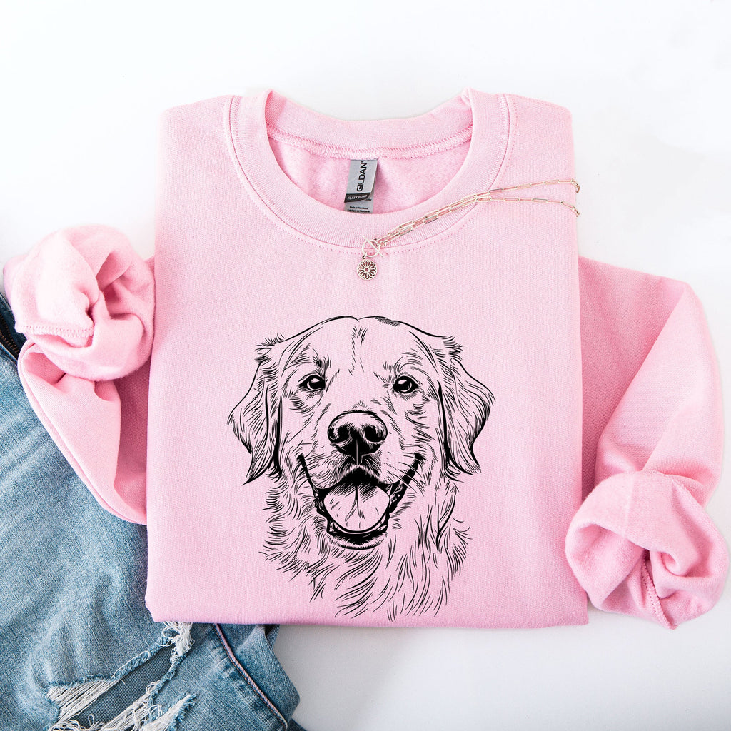 Golden Retriever Forever Loyal Companion Design For Proud Dog Owner Everyday Wear Sweatshirt