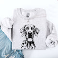 Great Dane Breed Illustration For Dog Lovers That Celebrates A Beloved Breed Sweatshirt
