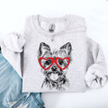 Yorkie Valentine Yorkshire Terrier Lover For Pet Parents And Breed Enthusiasts Sweatshirt